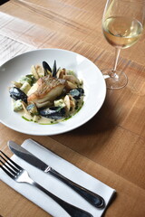 Italian Food White Wine
