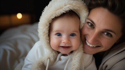 Family Fun, a baby, 3 months old, Loving, Heartwarming, Joyful, Sharing joyful moments with 