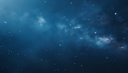 Fototapeta na wymiar milky way starry sky view