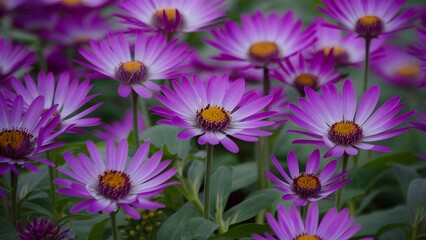 Cichorium intybus beautiful meadow flower, charming purple blue - obrazy, fototapety, plakaty