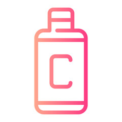 Vitamin c gradient icon