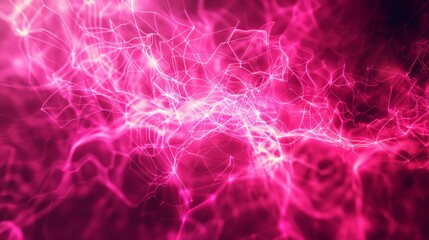 /imagine prompt: Abstract background, chaotic, energetic, neon pink background -