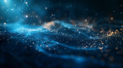  Abstract background, mysterious, dark, midnight blue background