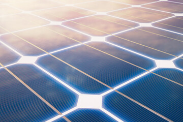 Innovative Solar Panel Technology: A Close-Up View of Photovoltaic Cells