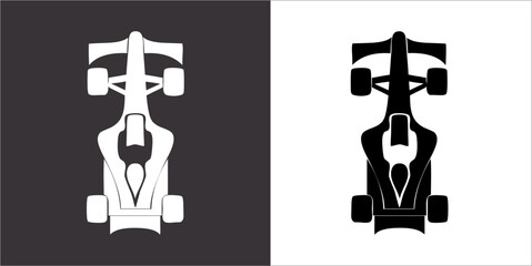 IIlustration Vector graphics of Formula1 icon