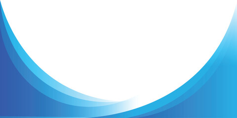 Minimal blue background with flat style layers. vektor illustration