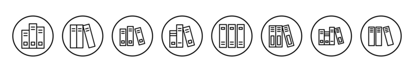 Library icon vector illustration. education sign and symbol