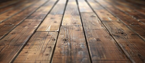 Wooden Floor Perspective , Plank Texture Background