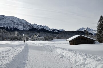 Mittenwald im Winter