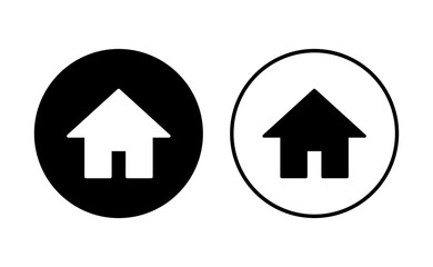 House icon set. Home icon vector