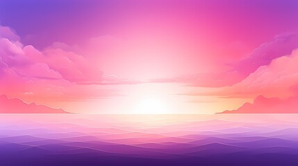 Step into an invigorating sunrise gradient background, where warm reds transition into cool purples, creating a lively environment for graphic resources.