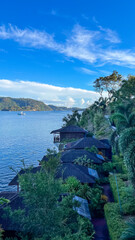 Hotel of Lembeh strait, North Sulawesi, Indonesia.