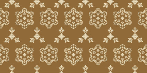 Ethnic motif. Ikat geometric folklore background. all over seamless pattern digital print design