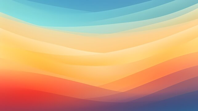 Picture a sunrise gradient background pulsating with life, where warm yellows merge seamlessly into cool blues, fostering creativity in graphic resources.