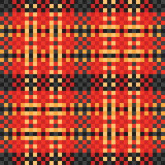 Tartan plaid pattern with texture.