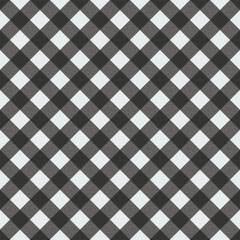 Seamless Black  color cross Striped Background 45-degree