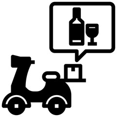 WINE,delivery,motorcycle,work,food,working.svg