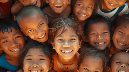 Unity in Diversity: Smiles of Multicultural Childhood