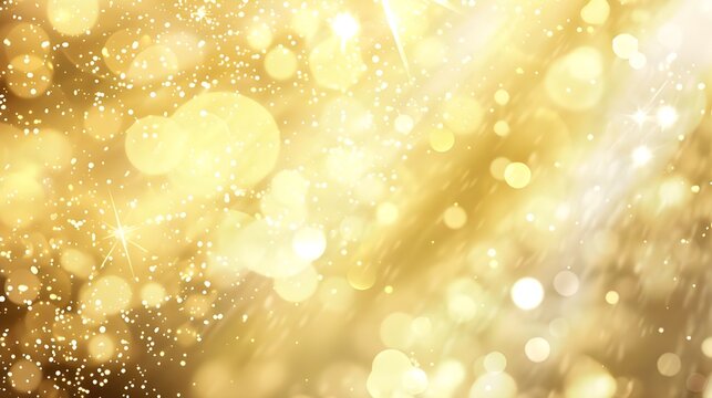 Abstract shiny gold background