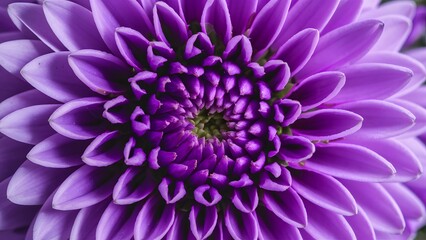 Macro lens used to capture interesting abstract purple flower