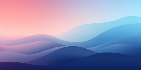 An invigorating gradient background, transitioning from sunrise corals to midnight blues, perfect for graphic resources. - obrazy, fototapety, plakaty
