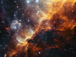 Deep space observatory, stars unveiled, universes depth - obrazy, fototapety, plakaty