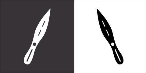 IIlustration Vector graphics of Cut Point icon