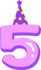 Birthday Number 5