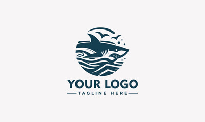 Shark Logo - Editable Vector Illustration | Bold and Iconic Design
Create a lasting impression with this dynamic shark logo! Perfect for adventurous businesses, this striking design is fully editable 