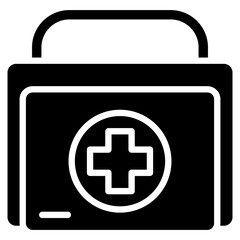 Obraz premium First Aid Kit Design Elements Icons