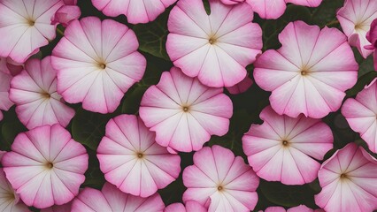 Soft pink begonia flowers create abstract background with sweetness