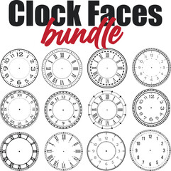 Clock Faces Vector Bundle