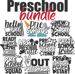 Preschool Vector Bundle