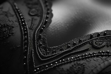 beautiful black lingerie - obrazy, fototapety, plakaty