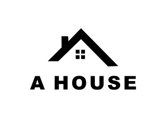 a house logo, design, Vector, illustration, creative icon, template
