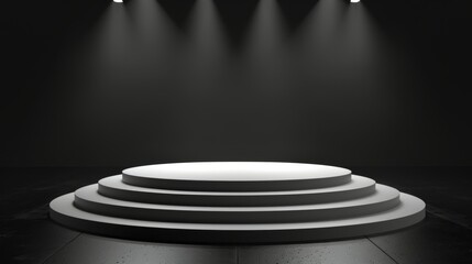 White Plate on Table