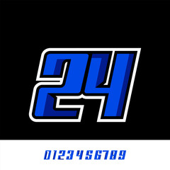Effect number 04 racing design editable vector template with 3d effect, for racing, racing, sports, races, esports