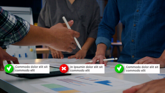 Shape Titles With Checkboxes