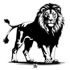 lion illustration