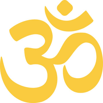 The Om symbol is an important religious symbol in Hinduism, Buddhism, Jainism, and Sikhism.