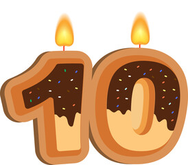 Birthday Number 10