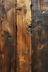 Golden paint vintage wood background wallpaper, oak plywood