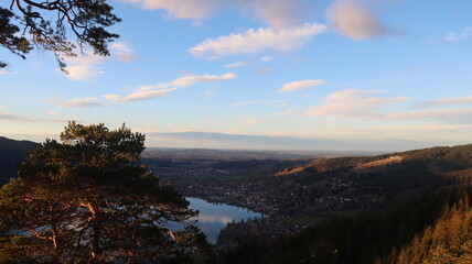 Abendssonne in den Bergen