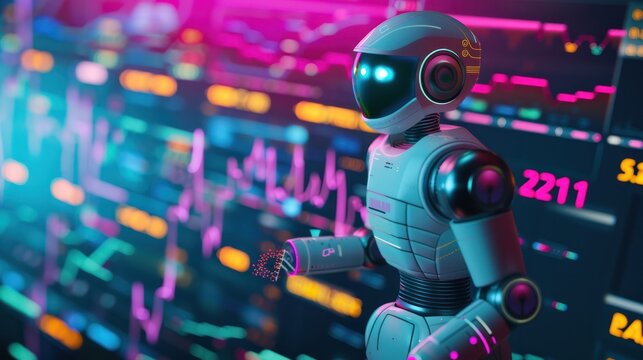 AI robots analyze financial data Investment recommendations Referring to AI technology that helps manage money