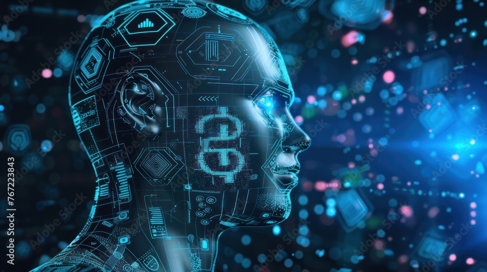 Poster AI system analyzes financial transactions Detect money laundering It refers to technology that enables effective governance