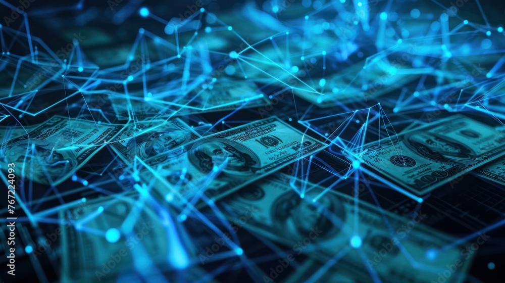 Poster ai system analyzes financial transactions detect money laundering it refers to technology that enabl