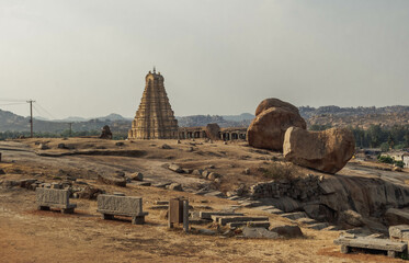 Hampi - ruins of a great empire in the heart of India