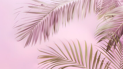 palm leaves background