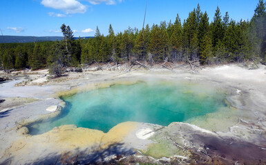 Norris Geyser Basin, Yellowstone, Wyoming, United States of America
