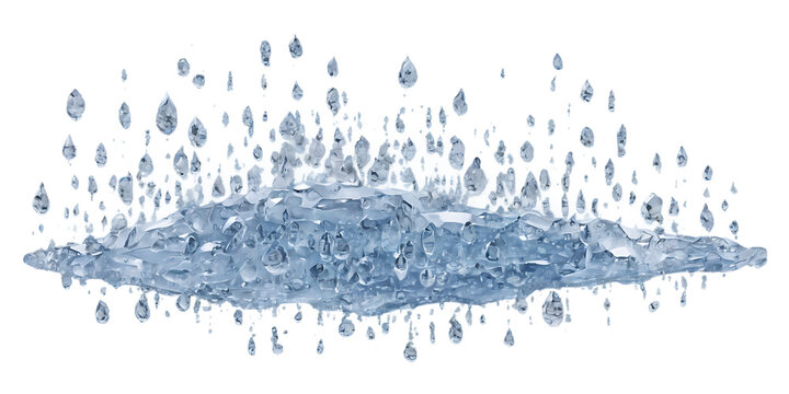 A surreal depiction of rain Transparent Background Images 